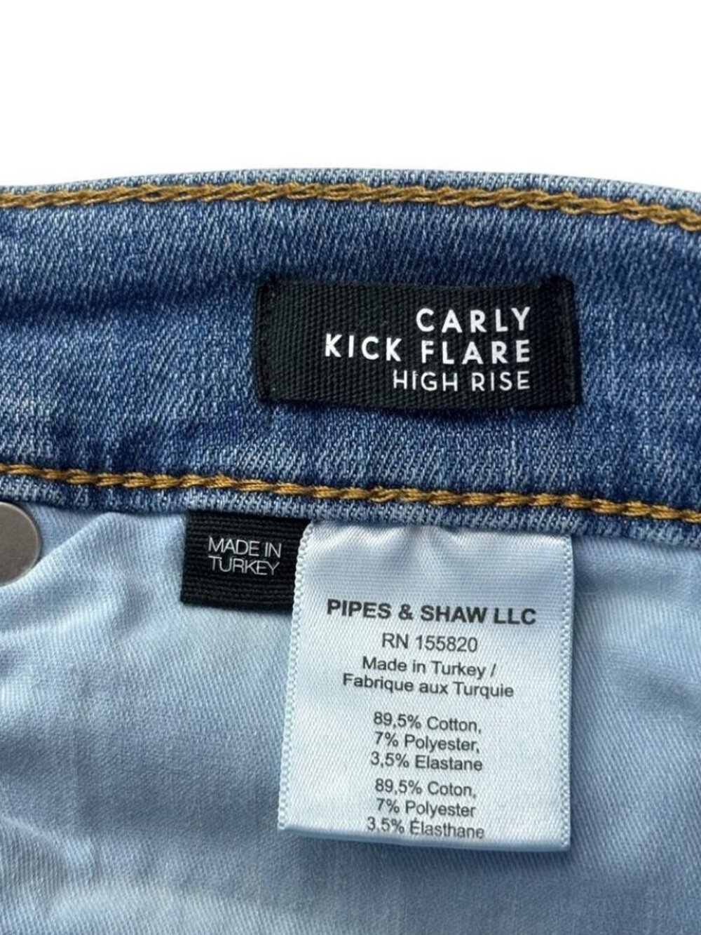 Veronica Beard Jeans Carly High Rise Kick Flare Jeans - Picture 5 of 8